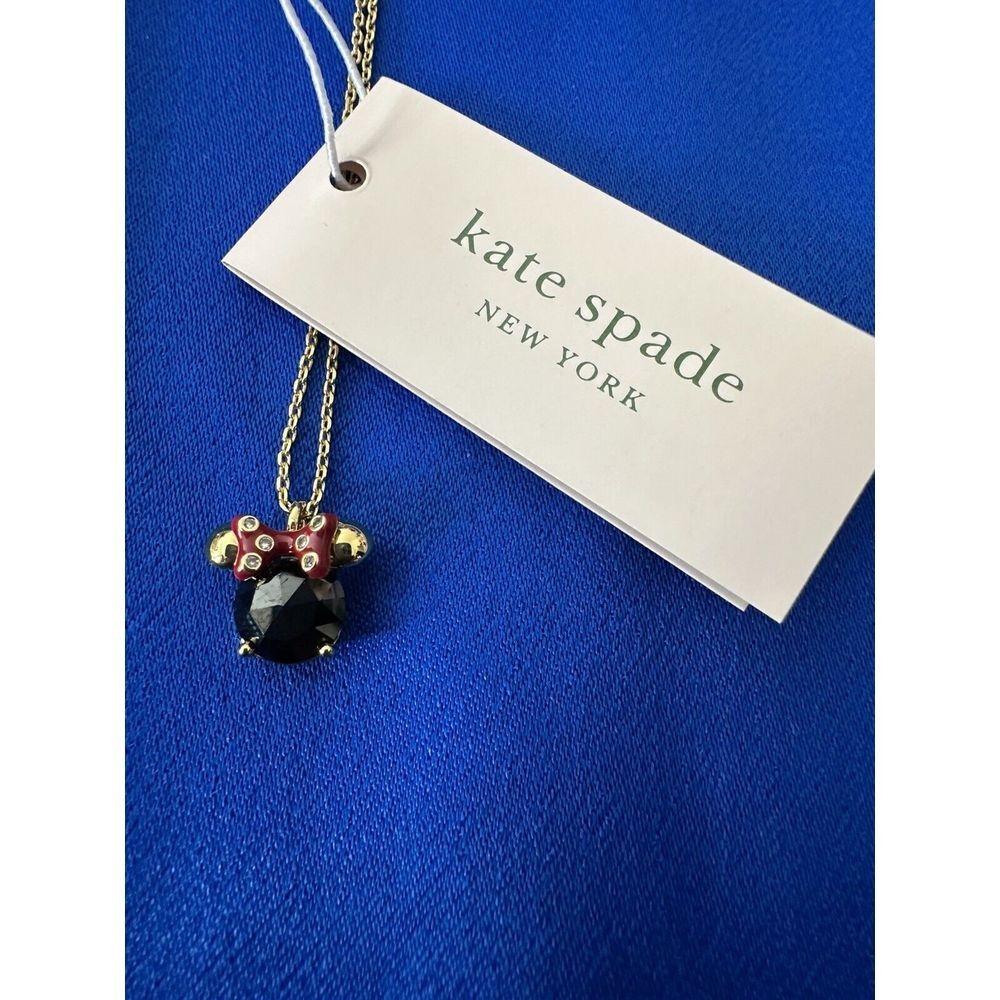 Disney X Kate Spade New York Minnie Mouse Pendant Necklace‎ New